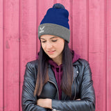 Pom-Pom Beanie with Embroidered Kodish Clothing logo *(Shipped from USA  only) Various colours