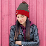 Pom-Pom Beanie with Embroidered Kodish Clothing logo *(Shipped from USA  only) Various colours